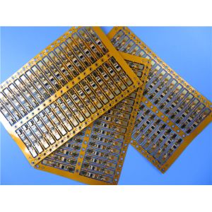 Assembled Flexible PCB Built On 0.15mm Polyimide (PI) With Immersion Gold for