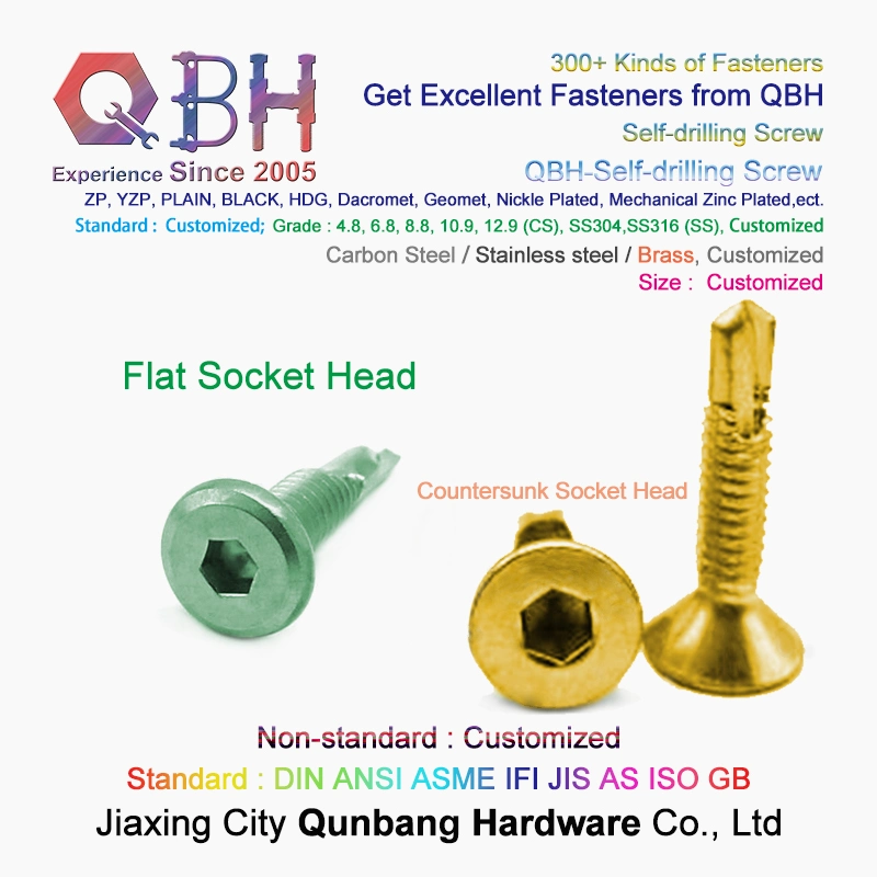 Qbh Customized Truss Wafer Head SDS Screw