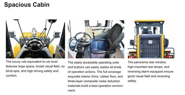 LW300FN Heavy Earth Moving Machinery / 3 Ton Rc Hydraulic Front Wheel Loader