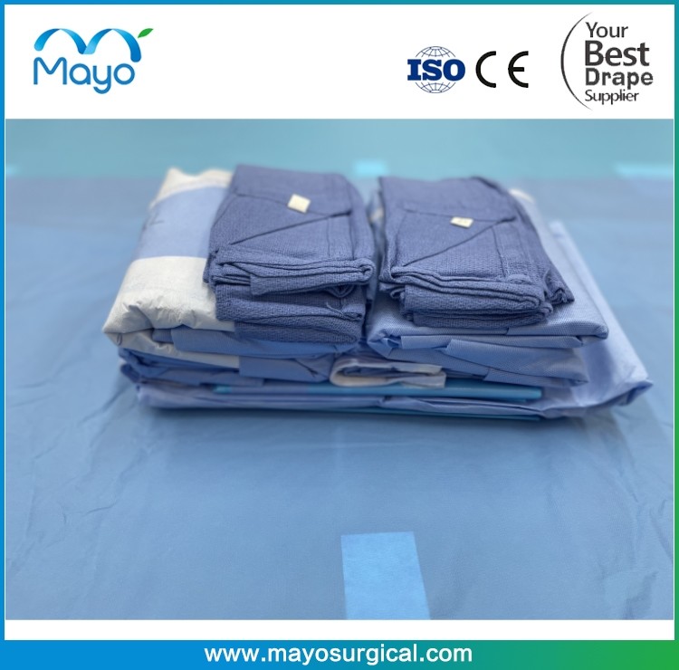Hospital Single Use Sterile Vascular Surgical Kit With CE ISO