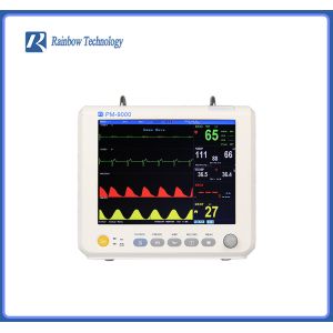 Compact 8 In Multi Parameter Patient Monitor High Precision With Hooks