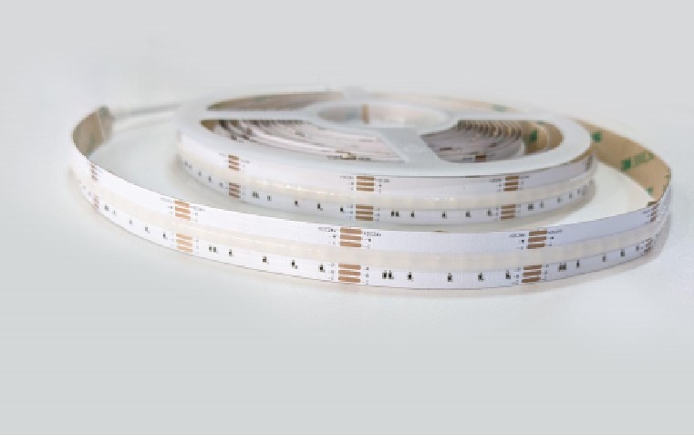 DC24V RGBCCT Flexible Color Changing COB LED Strip 12mm width RGBWW led Tape Lighting