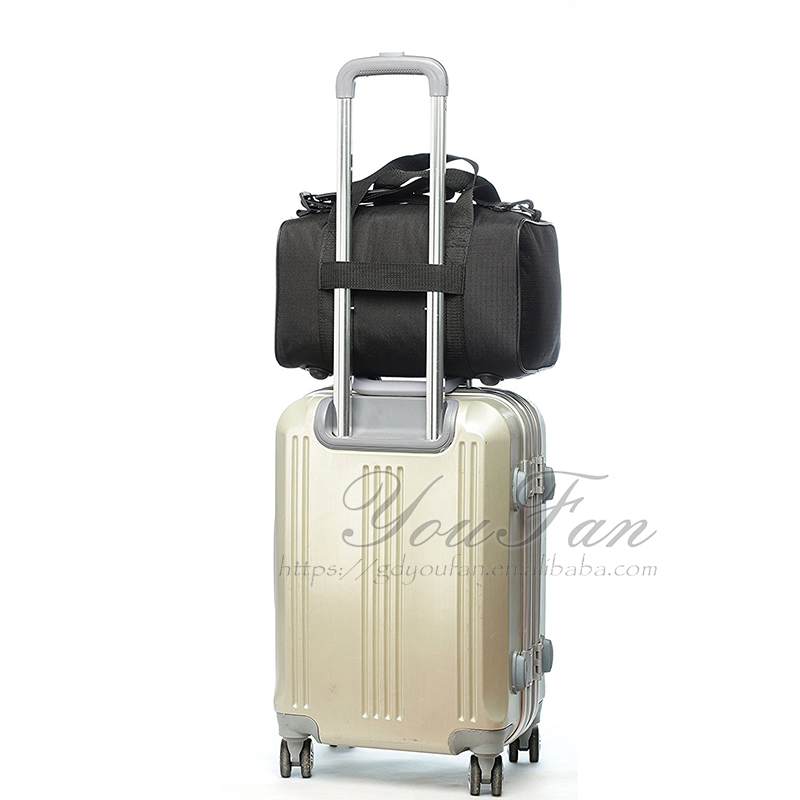 Durable Black Nylon Airclassics Flight Bag Made For The Beginning Pilot