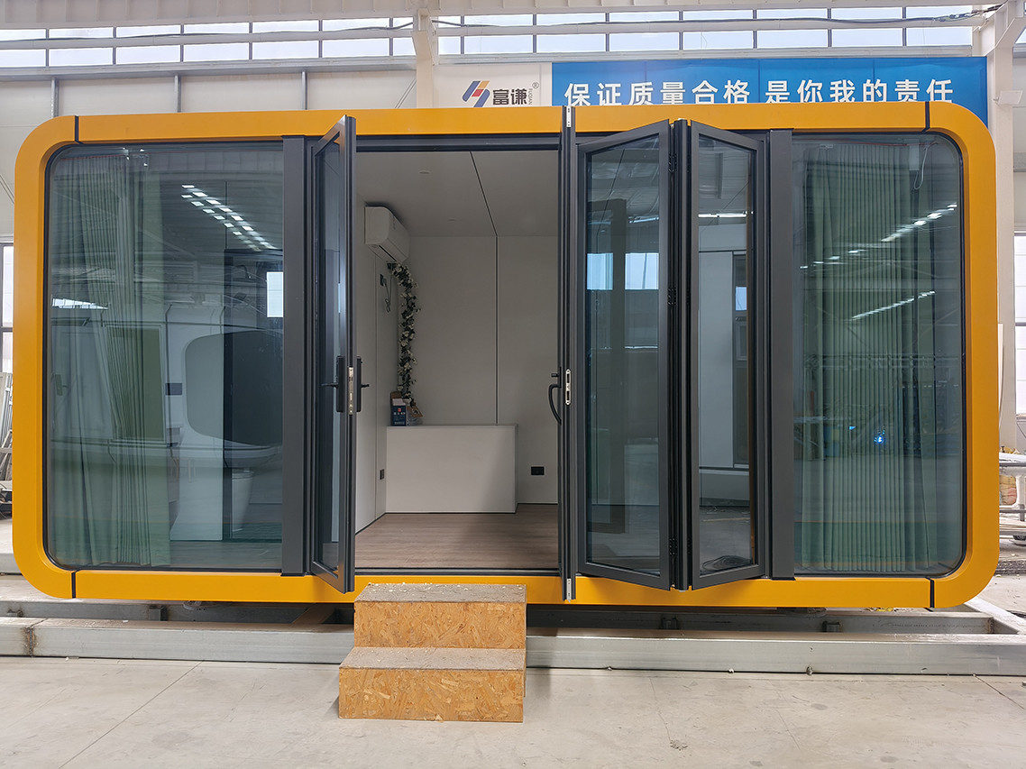CE / ISO Apple Cabin Office Furniture Needs Customized Layouts And Resorts