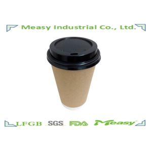 Kraft Paper Cups with Simple Logo Design , Hot Drinking Cup Manufactures