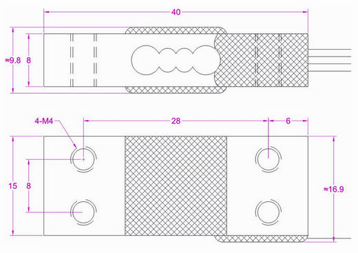 20kg small weight sensor 30kg