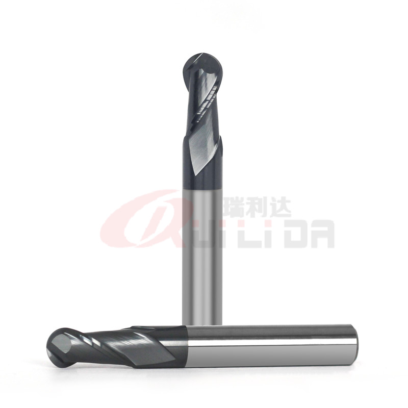 6mm 8mm 10 Mm Ball Nose End Mill Hss For General Use 2fl 35 Degree Helix