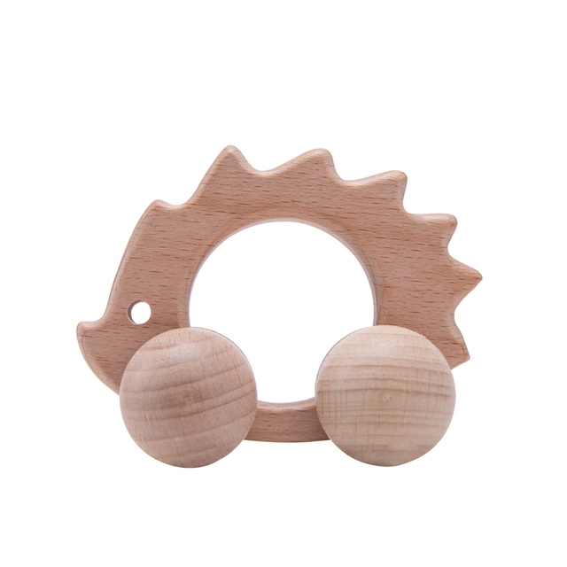 9/Style Baby Building Blocks Toy Maple Car Mahogany Classic Car Black Walnut Gift Toy Beech Wood Car Educational Montess