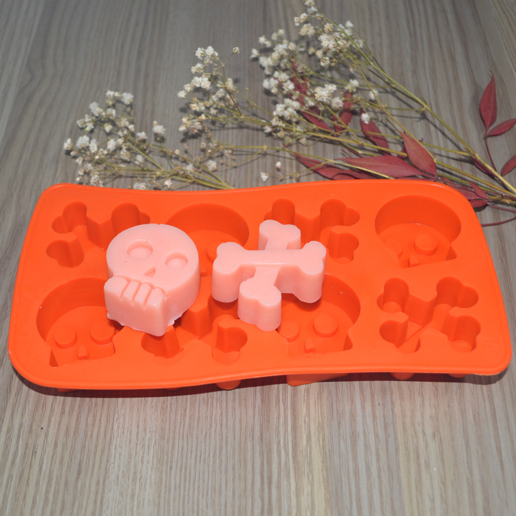 Orange Fondant Silicone Cake Mold Customized Sizes Sustainable For Decorating