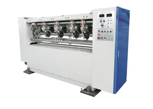 Thin Blade Slitter Scorer Corrugated Carton Making Machine Slitting 120m / Min
