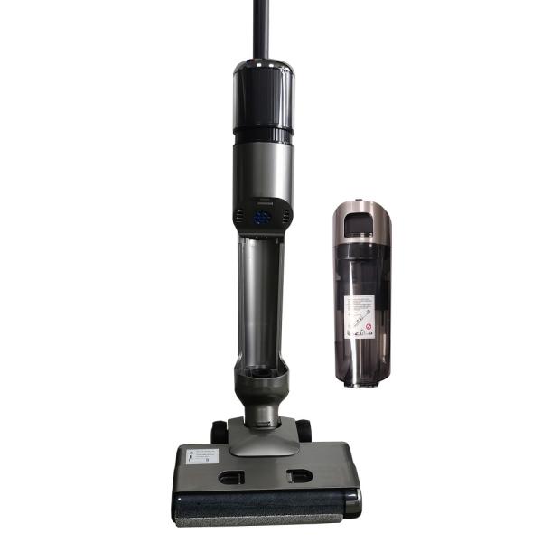 Cordless Wet Dry Smart Vacuum Floor Washer Robot Self Cleaning High Suction