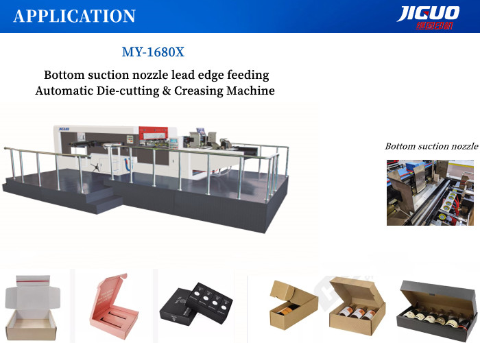 Bottom Suction 5000s/H Automatic Die Cutting Machine For Corrugated Boxes
