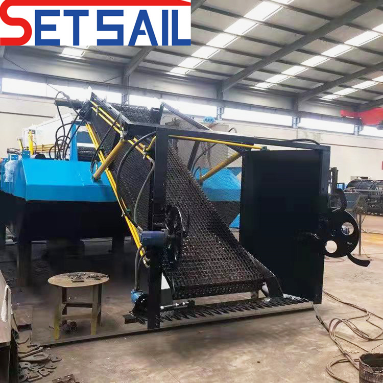 2022 Self Propelled Aquatic Weed Harvester for River Cleaning