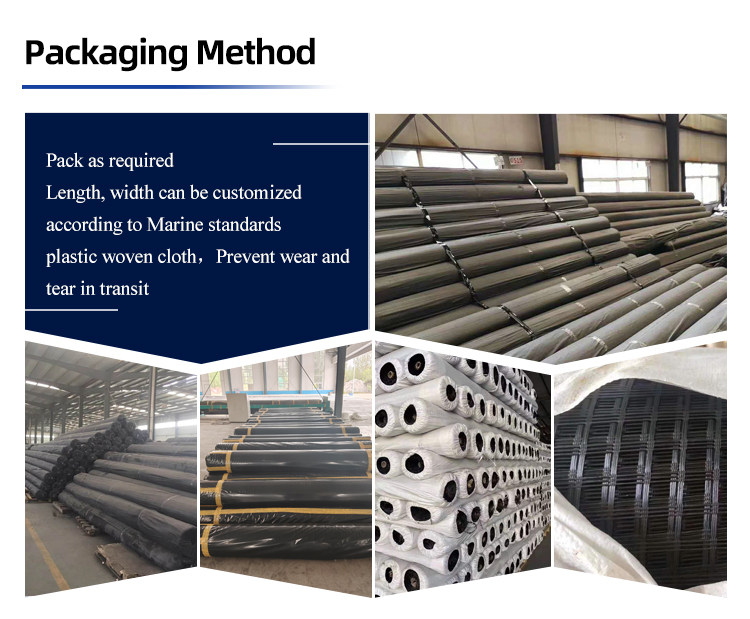 Cement Pavement Reconstruction High Temperature Rutting Resistance Fiberglass Geogrid