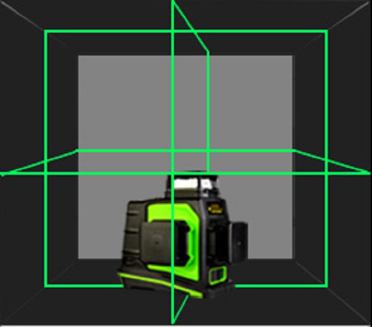 Green Beam 360 Degree Self Leveling Laser Level With Lithium Battery OEM ODM