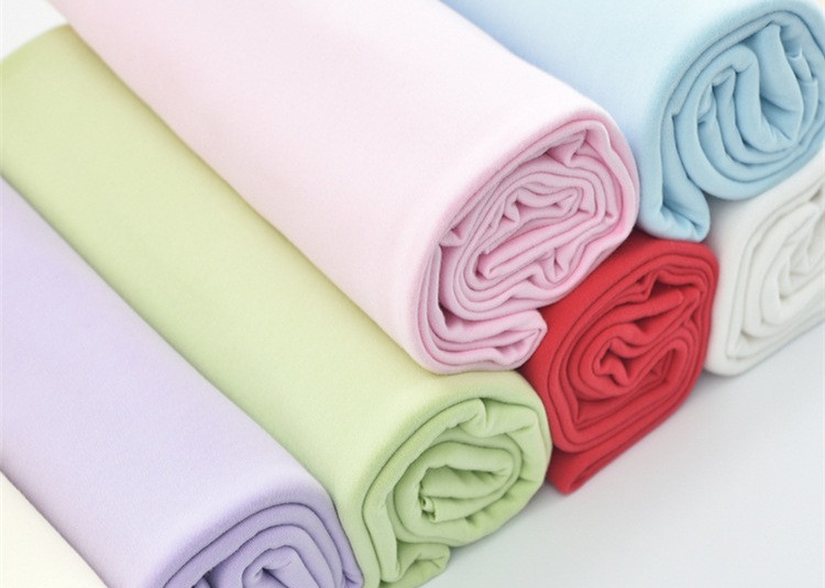high density 40s 100% cotton cloth double faced cotton baby clothing jersey fabric