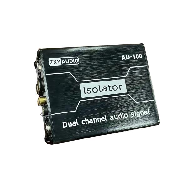 Ground Loop Noise Isolator Eliminate The Buzzing Noise for Your Car/Home Stereo