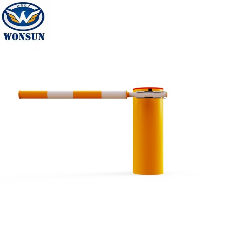 AC Servo Non-Spring Barrier Gate 0.2sec-3sec Speed Round Design for Expressway Bus Station and Airport