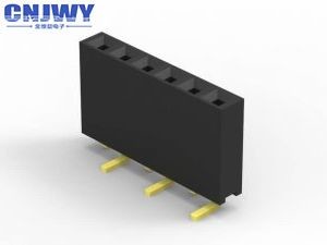  Square Pin PCB Header Connector 2 Pins To 50 Pins 2.54mm Pitch For Computer Manufactures