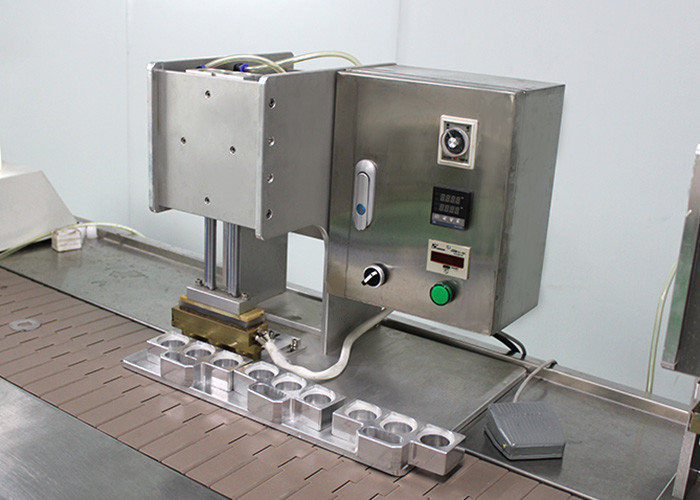 Plastic Pp Container Sealing Film 900w Hot Press Machine