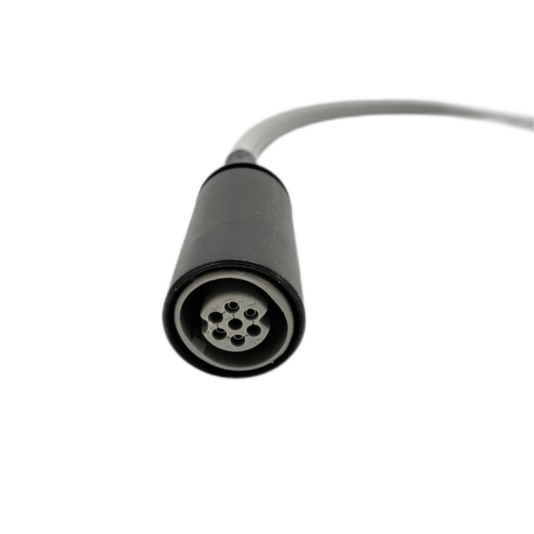 Drager Flow Sensor Cable Compatible For Savina Ventilator 8415709 gray color 30cm