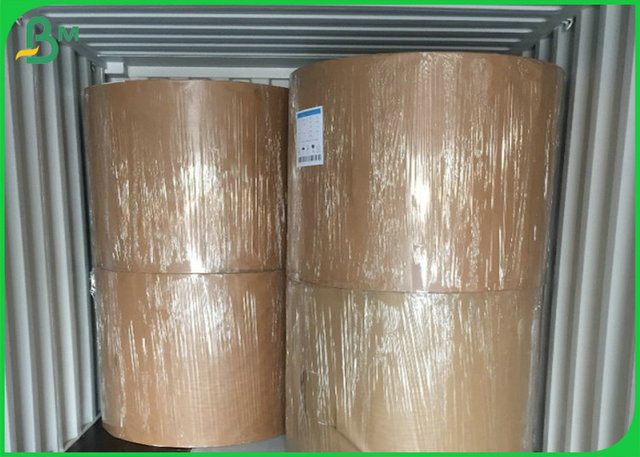 350g 400g Hight Strength Brown Kraft Paper Food Grade For Notebook Covers 