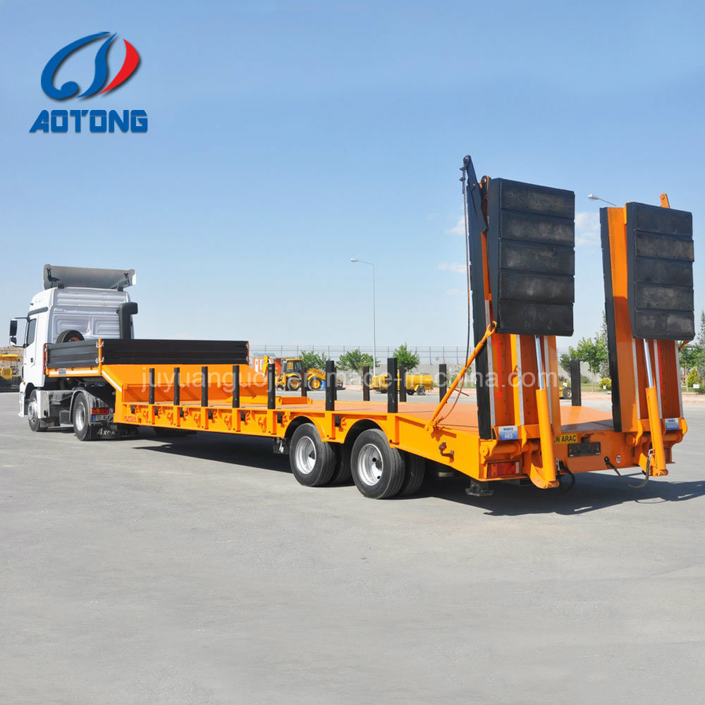 Lowboy Trailer for Heavy Machine/Equipment Transportation NDRC Announced Enterprise 226