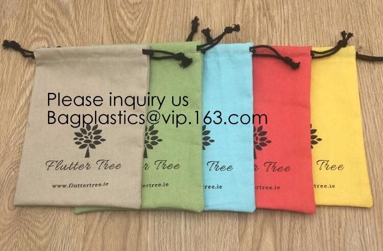 Cotton Muslin Bags Cotton Drawstring Pouch Gift Bags with Drawstring for Party Supplies Daily Use,Multi-purpose Cotton C