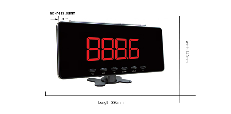 Signal remote control wireless buzzer system