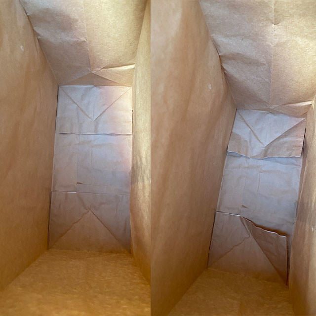 White Brown Kraft Paper Packaging Bags Custom Logo Paper Bag Firm Bottom