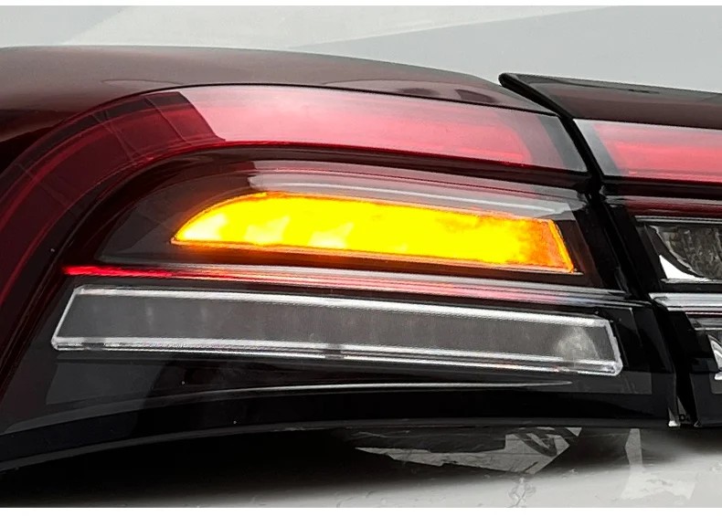 For Maserati Ghibli Led Taillight Assembly 14-20 Retrofit Old To New Rear Tail Light Flowing Turn Brake Car Accessory