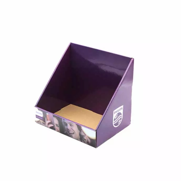 Paper Box Cardboard Countertop Displays 4C Custom For Retail
