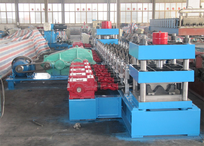 15KW Gutter Roll Forming Machine With Painting Treatment Welding Structure