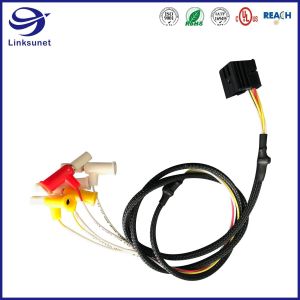  Automobile OEM Wire Harness with 34729 3.5mm Latch Lock crimp plug Manufactures
