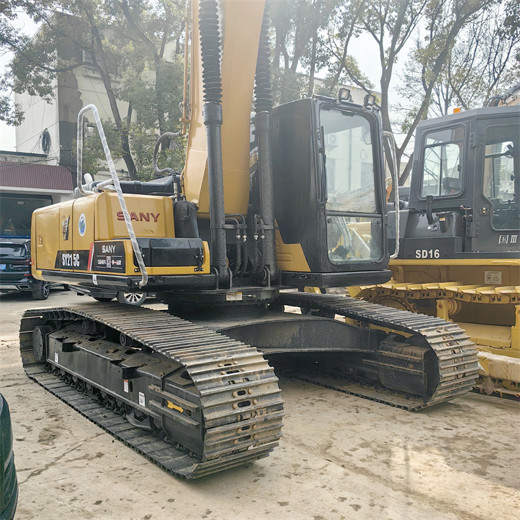 20 Ton Used Sany 215 Excavator in with MITSUBISHI Engine and Original Hydraulic Valve
