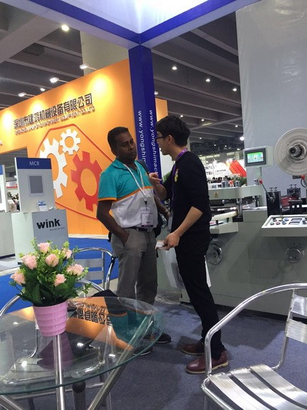 Automatic Blank Label Rewinder Machine With Laminating