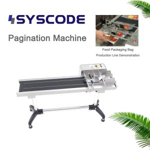  High Speed Pagination Machine For Cards And Bags AC 220V Paging Machine Manufactures