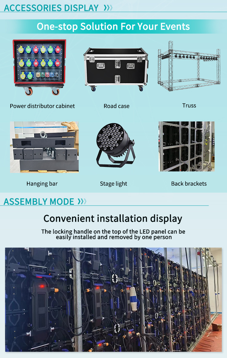 Education P2.6 P2.9 P3.91 P4.81 Led Screen Digital Display Led Rental Screen with High Definition and Superior from YUYI
