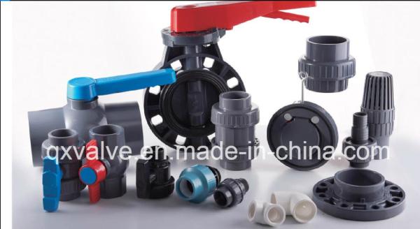 Pn16 UPVC Ball Valve for Irrigation Water Supply and Drain Water Customization