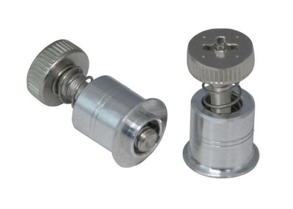 Stainless Steel Electronic Turned Fasteners Assembly Captive M3 M4 Spring Loaded
