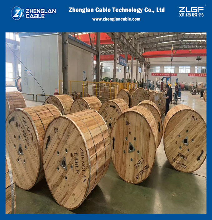 Conductor For Street Lighting Circular Stranded Aluminum Conductor 0.6-1KV Based On NFC 33209
