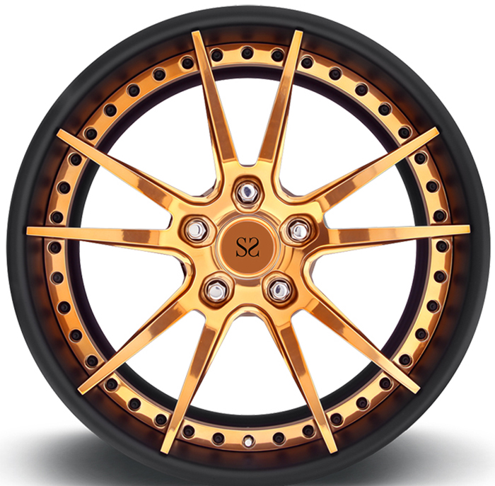 For Rs4 Rims 18 19 20 21 22 Inch 2-PC Forged Alloy Custom Wheels