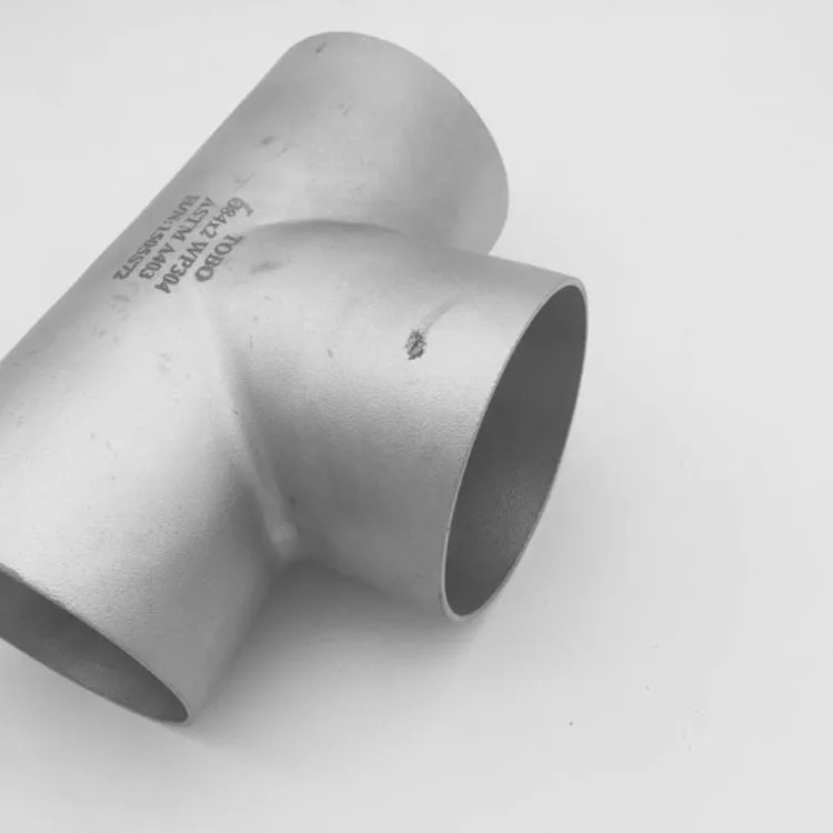 Stainless Tteel Threaded Connecter Cross Side Outlet Industrial Tee Pipe Fittings