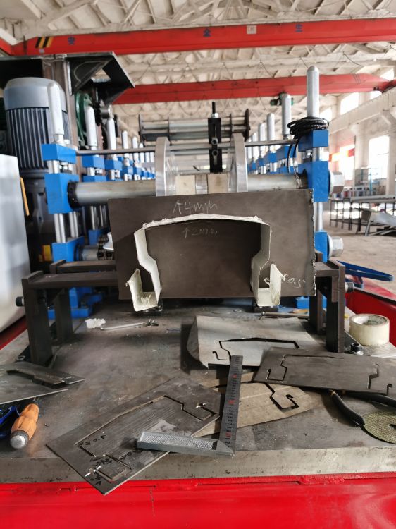 7.5kw Seamless Gutter Machine Fascia Roll Forming Machine 6 Inch