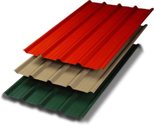 HDP/ PVDF / SMP Aluzinc Colored Metal Roof 40-Years Warranty High Performance