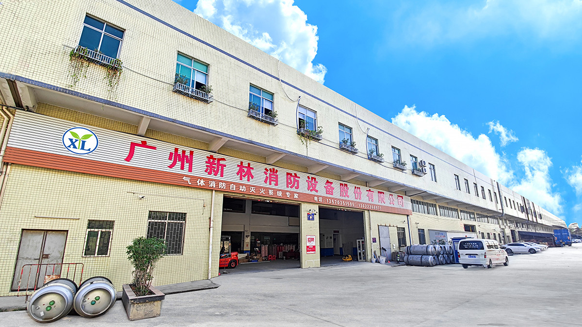 ISO Approved HFC-227ea 40L - 180L Fm200 Cylinder Gas Steel Cylinder
