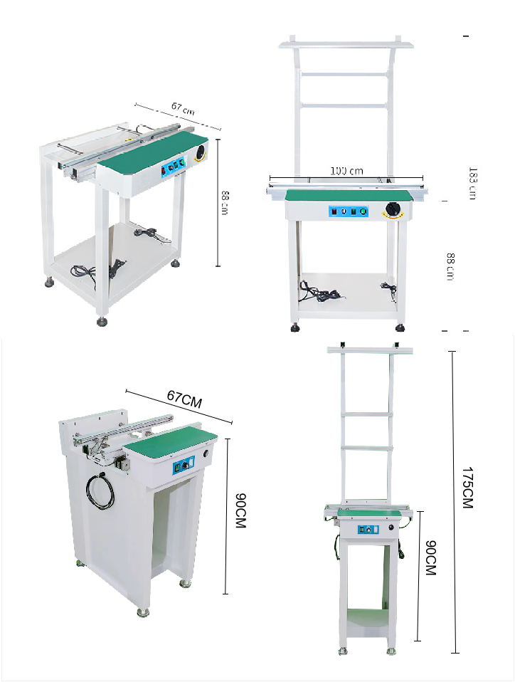 Reliable Efficient Pcb Handling System Rejection System Conveyor High Precision