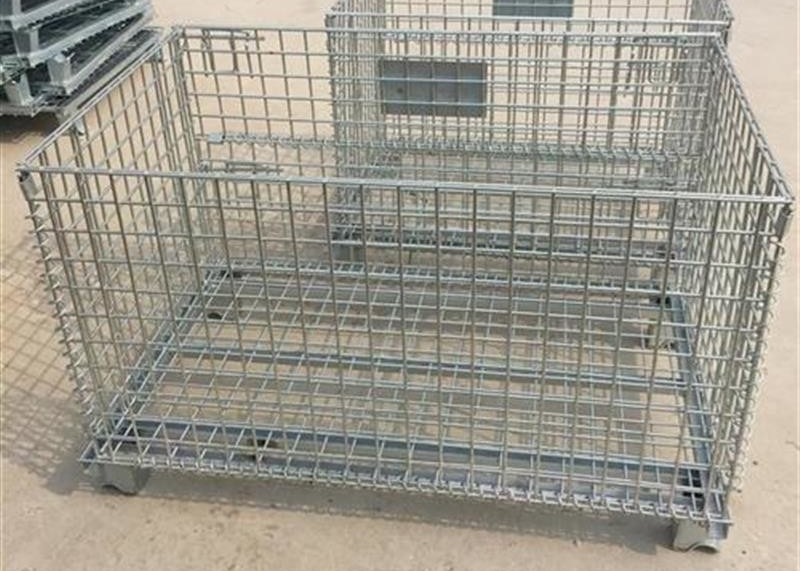 Heavy Duty Powder Coated 800mm Width Wire Mesh Container