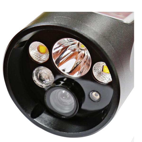Aluminum Alloy LED Rechargeable Camera Dvr Flashlight with 6600mAh Battery