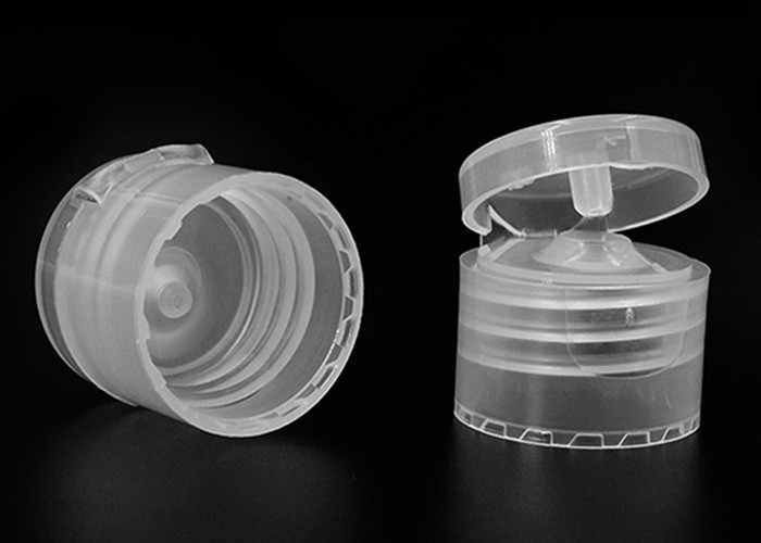 Gloosy Plastic Flip Top Cap In Polypropylene Round General To PET Dia 20 Bottles